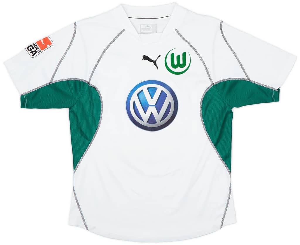2002-03 Wolfsburg Home Shirt Ponte #26 - 6/10 - (L)