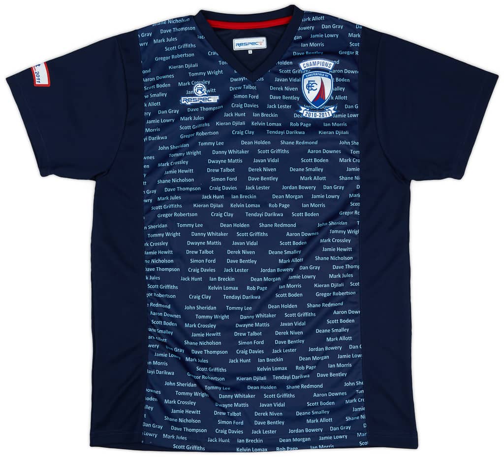 2010-11 Chesterfield 'Champions 2010-11' Special Shirt - 9/10 - (L)