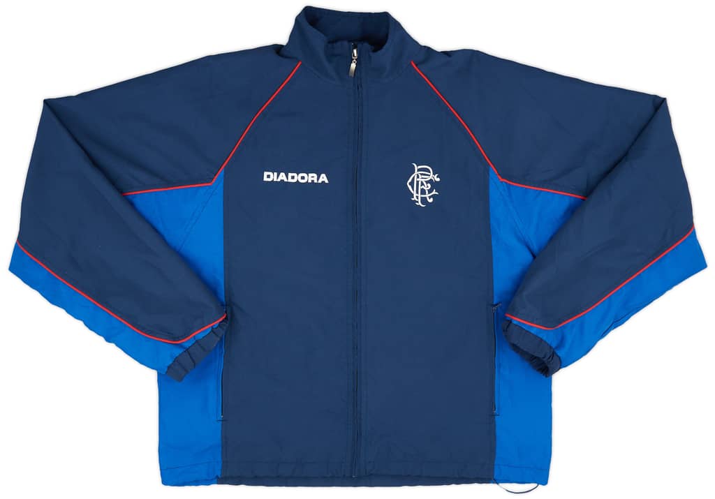 2003-05 Rangers Diadora Track Jacket - 9/10 - (L)