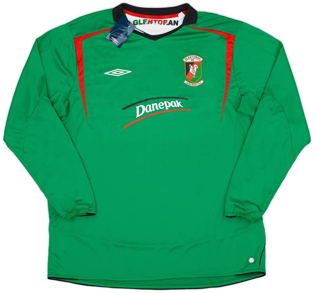 2006-07 Glentoran Home L/S Shirt (XXL)