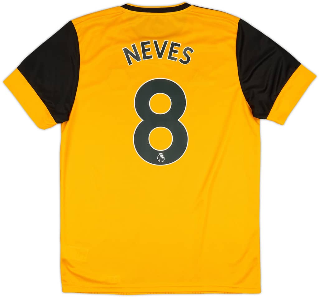 2020-21 Wolves Home Shirt Neves #8 - 6/10 - (S)