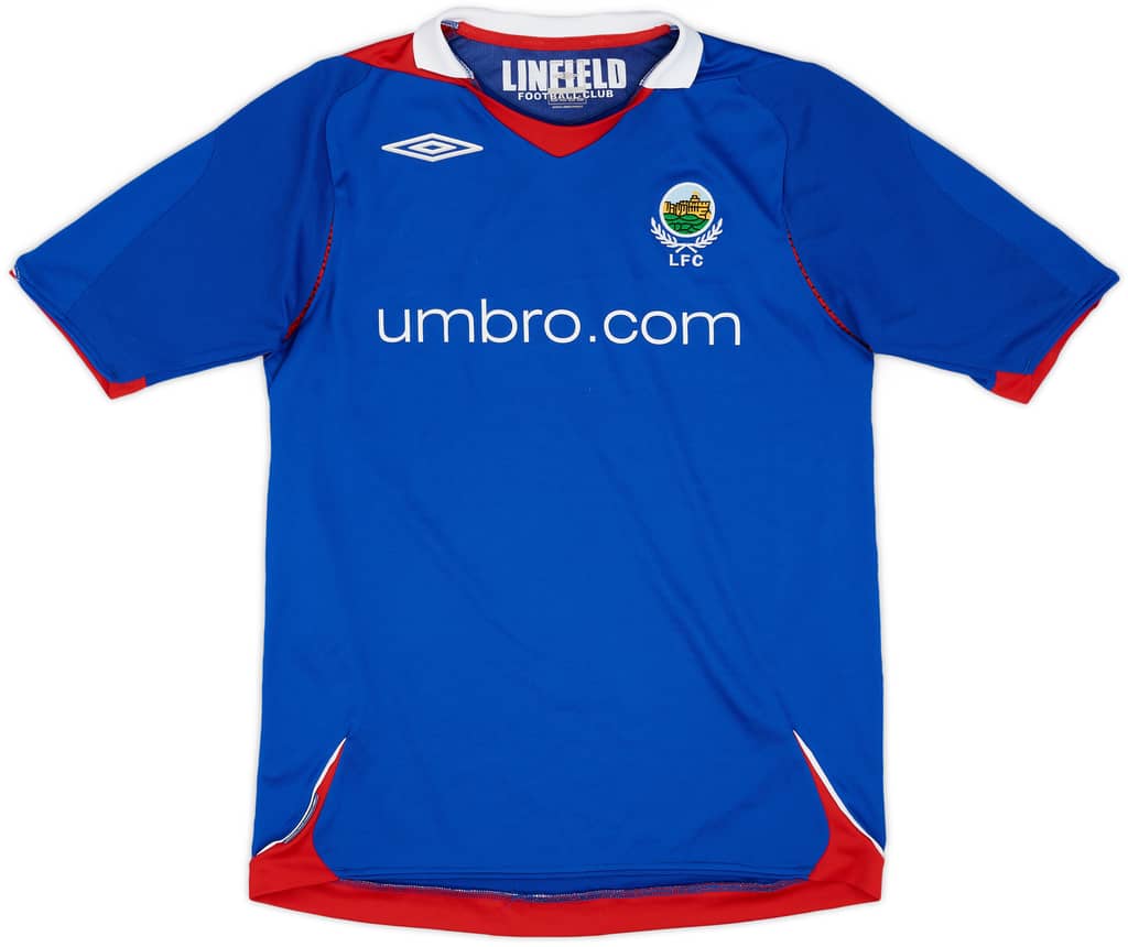 2007-08 Linfield Home Shirt - 9/10 - (S)