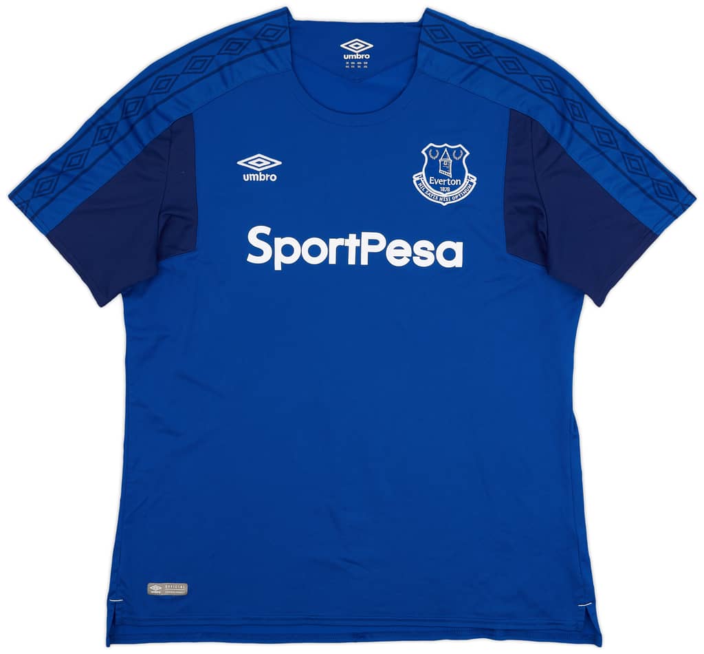 2017-18 Everton Home Shirt - 8/10 - (XXL)