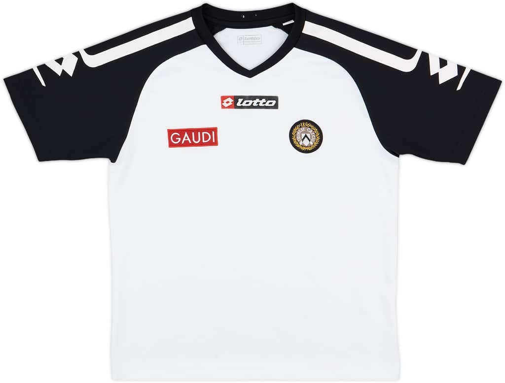 2007-08 Udinese Lotto Training Shirt - 8/10 - (M.Boys)