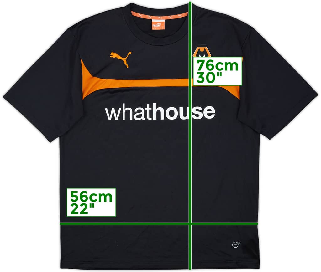 2013-14 Wolves Puma Training Shirt - 9/10 - (XL)