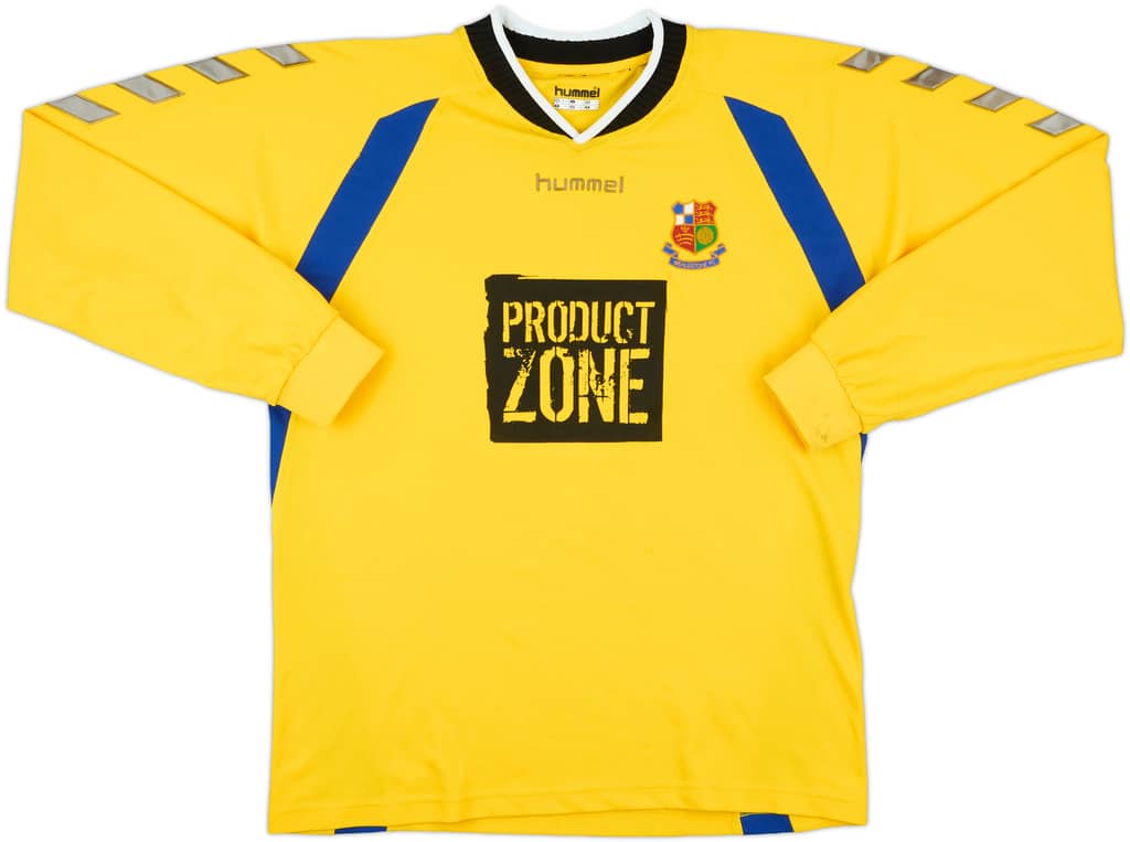 2004-05 Wealdstone Match Issue Away L/S Shirt #6