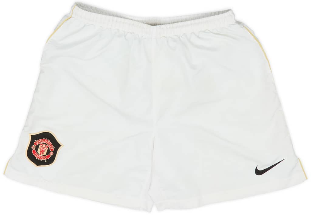 2006-07 Manchester United Home Shorts - 6/10 - (M.Boys)