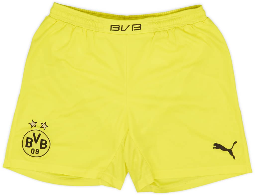 2013-14 Borussia Dortmund Away Shorts - 9/10 - (XL.Boys)