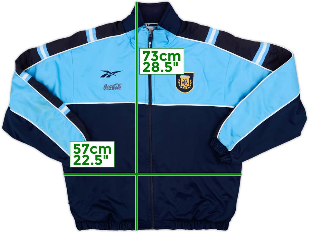1999-00 Argentina Reebok Track Jacket - 7/10 - (L)