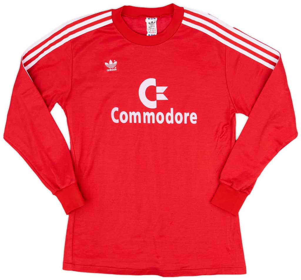 1987-88 Bayern Munich Home L/S Shirt - 8/10 - (M)