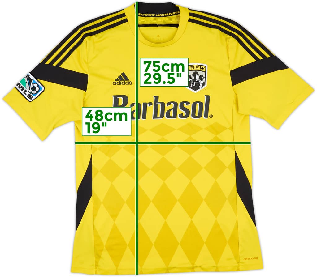 2014 Columbus Crew Home Shirt - 6/10 - (M)