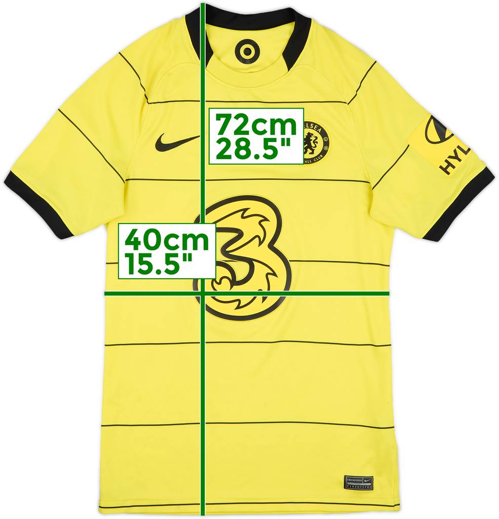 2021-22 Chelsea Away Shirt - 5/10 - (XS)