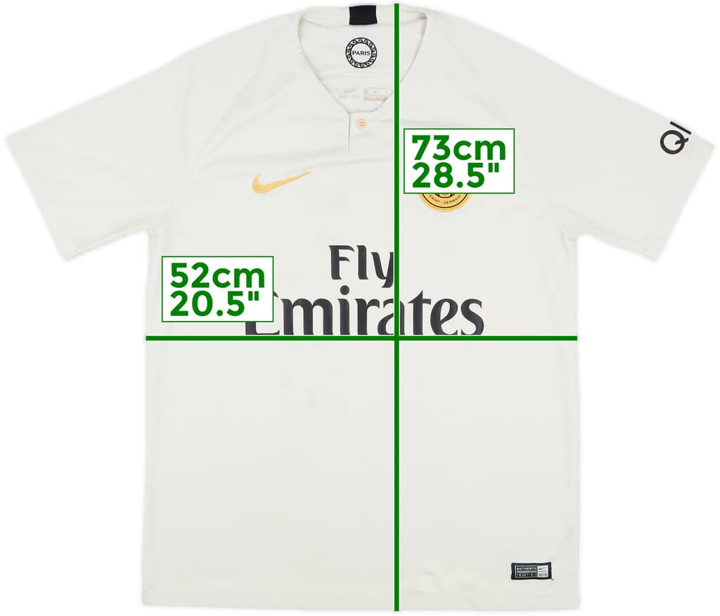 2018-19 Paris Saint-Germain Away Shirt - 5/10 - (L)