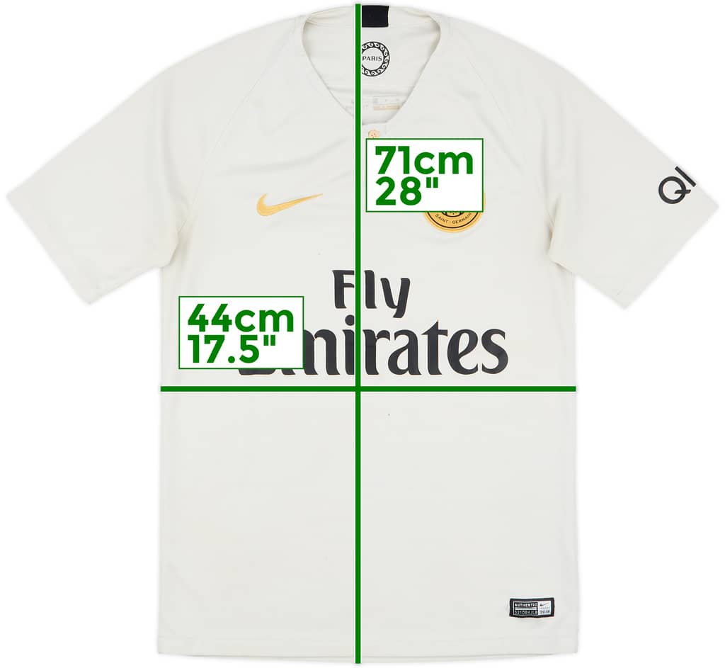 2018-19 Paris Saint-Germain Away Shirt - 5/10 - (S)