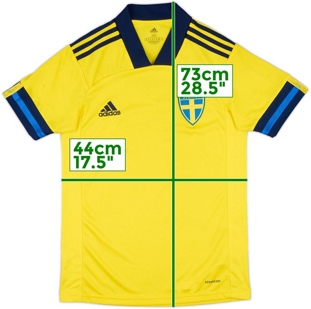 2020-21 Sweden Home Shirt - 6/10 - (XS)