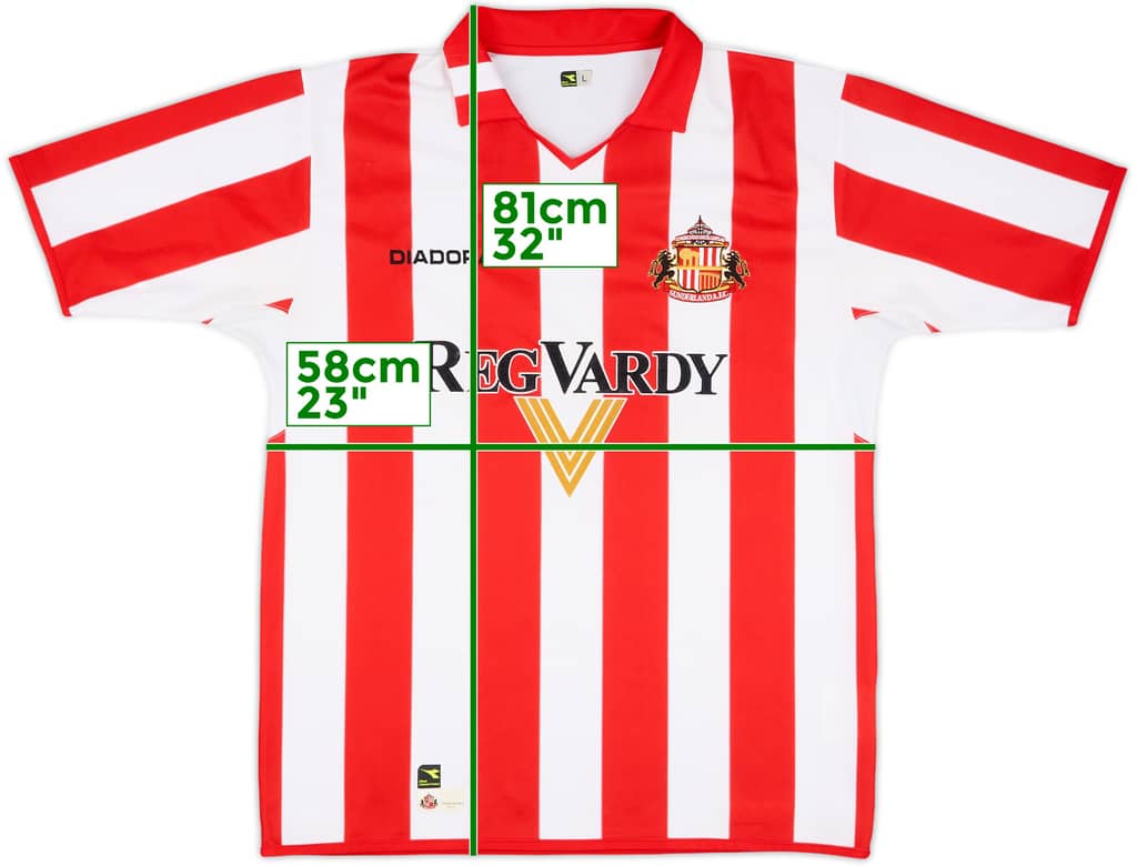 2004-05 Sunderland Home Shirt - 8/10 - (L)