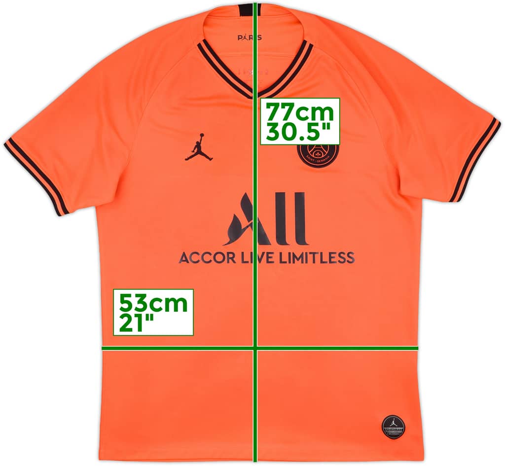 2019-20 Paris Saint-Germain Away Shirt - 5/10 - (L)