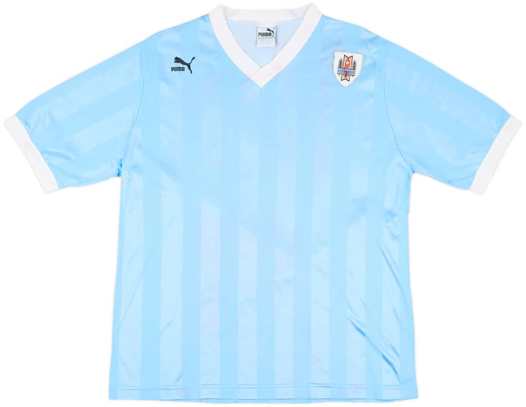 1990-92 Uruguay Home Shirt - 5/10 - (XL)