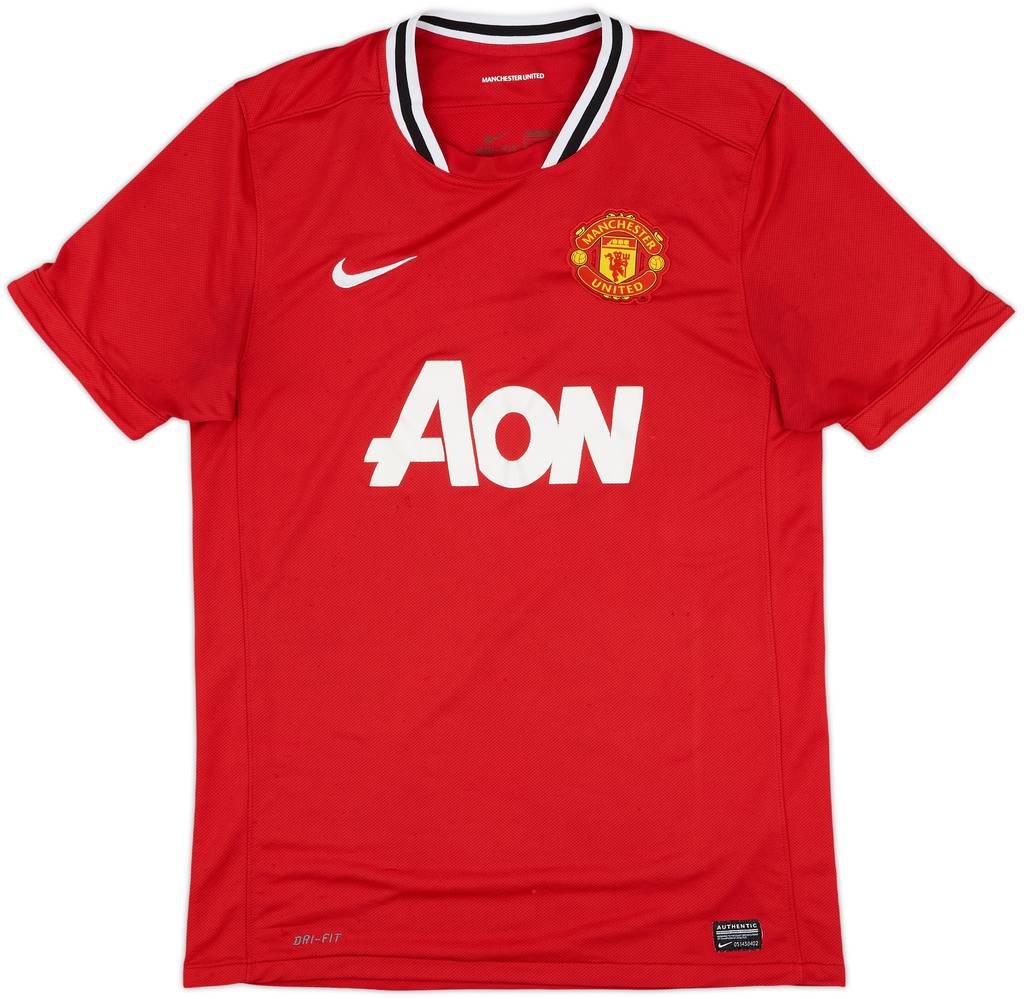 2011-12 Manchester United Home Shirt - 5/10 - (L)