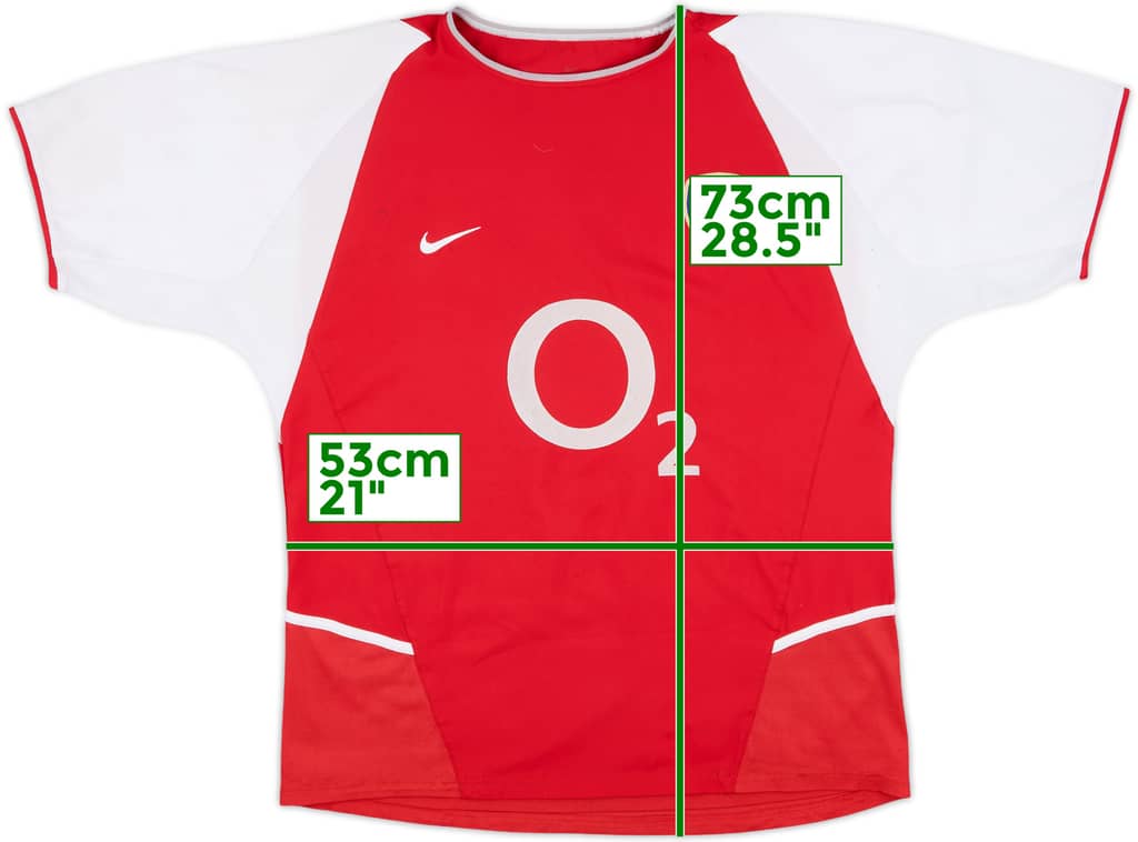 2002-04 Arsenal Home Shirt - 5/10 - (S)