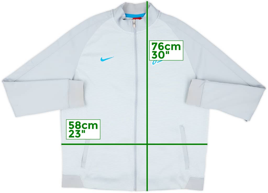 2016-17 Zenit St. Petersburg Nike Track Jacket - 10/10 - (L)