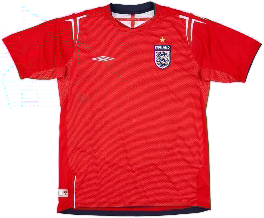 2004-06 England Away Shirt - 5/10 - (L)