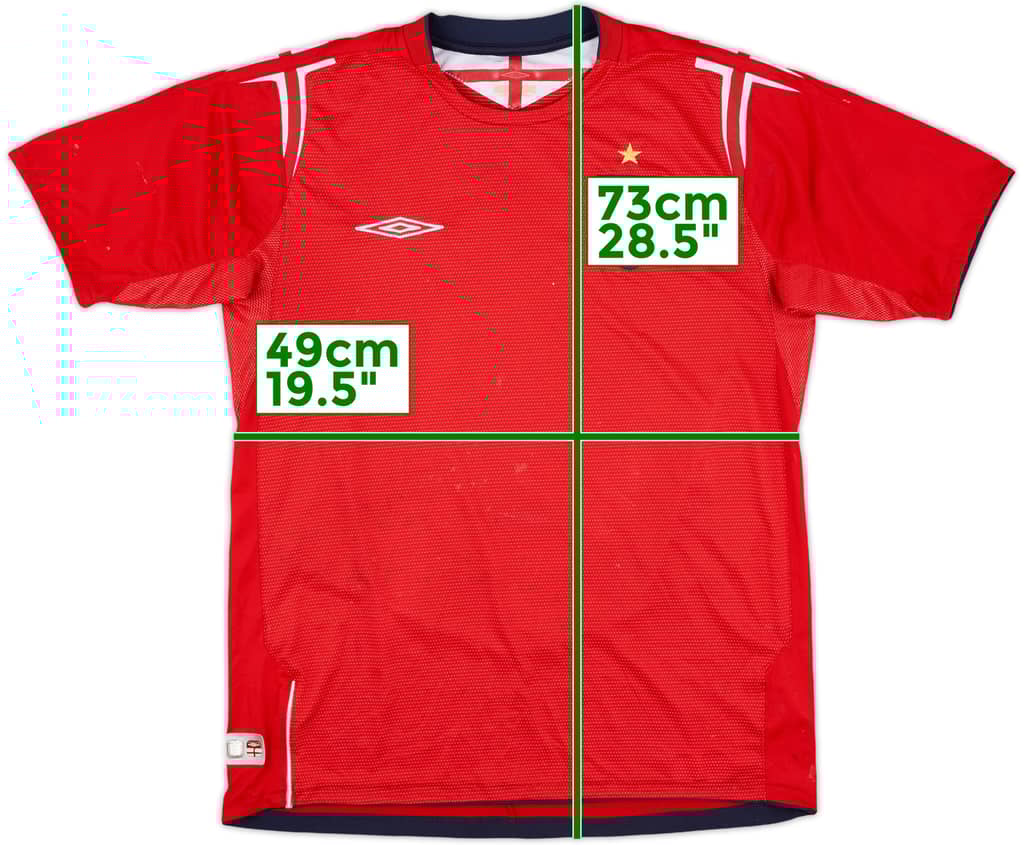 2004-06 England Away Shirt - 5/10 - (L)