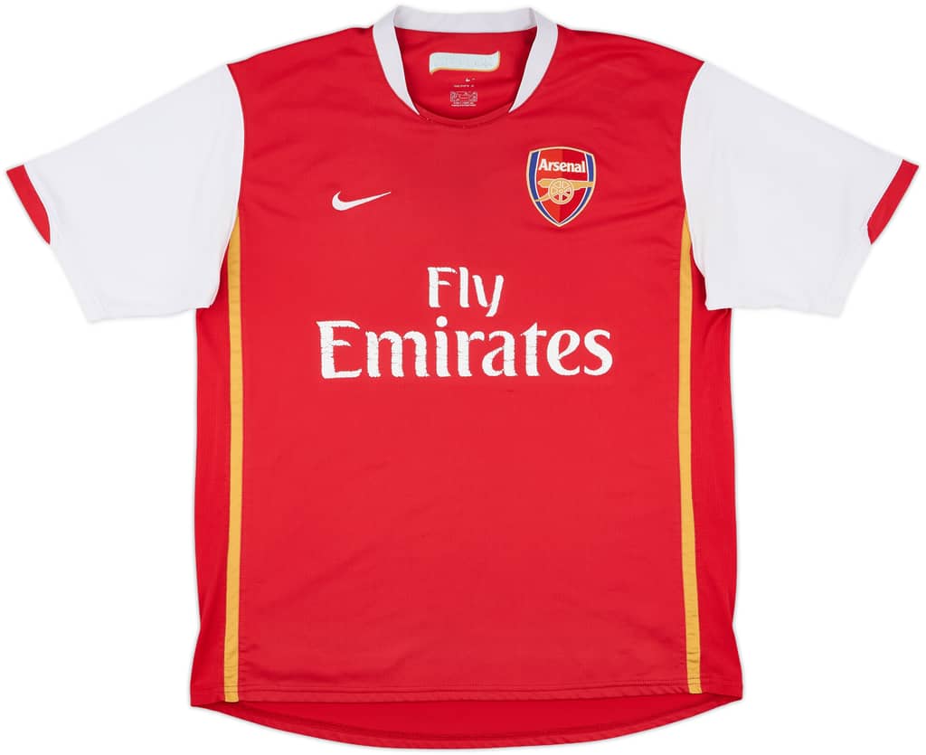2006-08 Arsenal Home Shirt - 5/10 - (L)