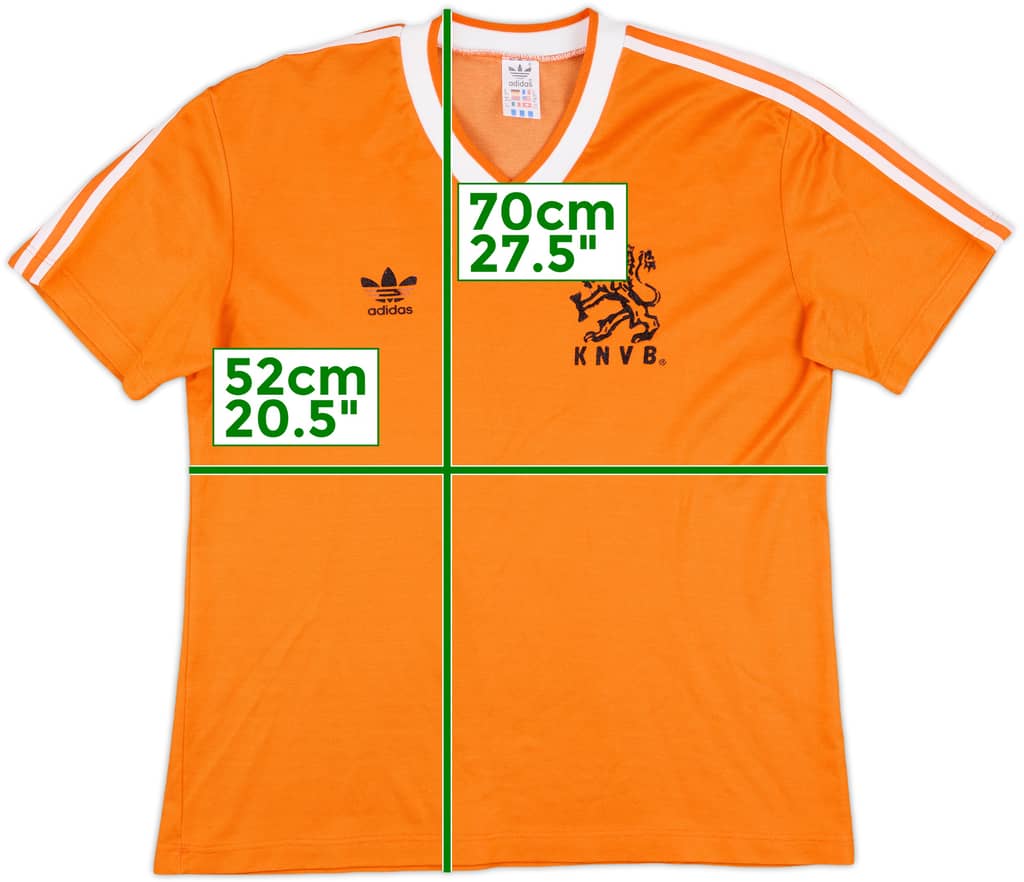 1985-88 Netherlands Home Shirt - 7/10 - (M/L)