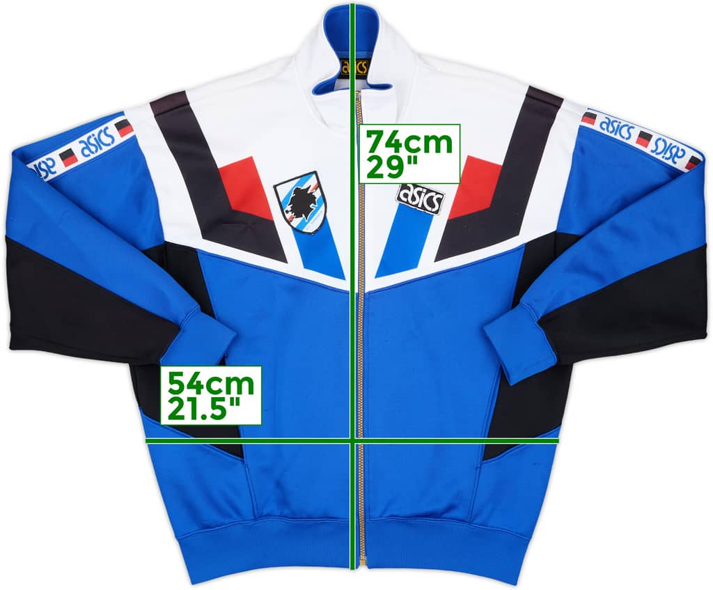 1993-94 Sampdoria Asics Track Jacket - 6/10 - (L)