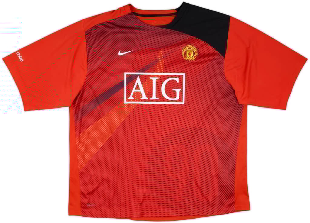 2008-09 Manchester United Nike Training Shirt - 6/10 - (XXL)