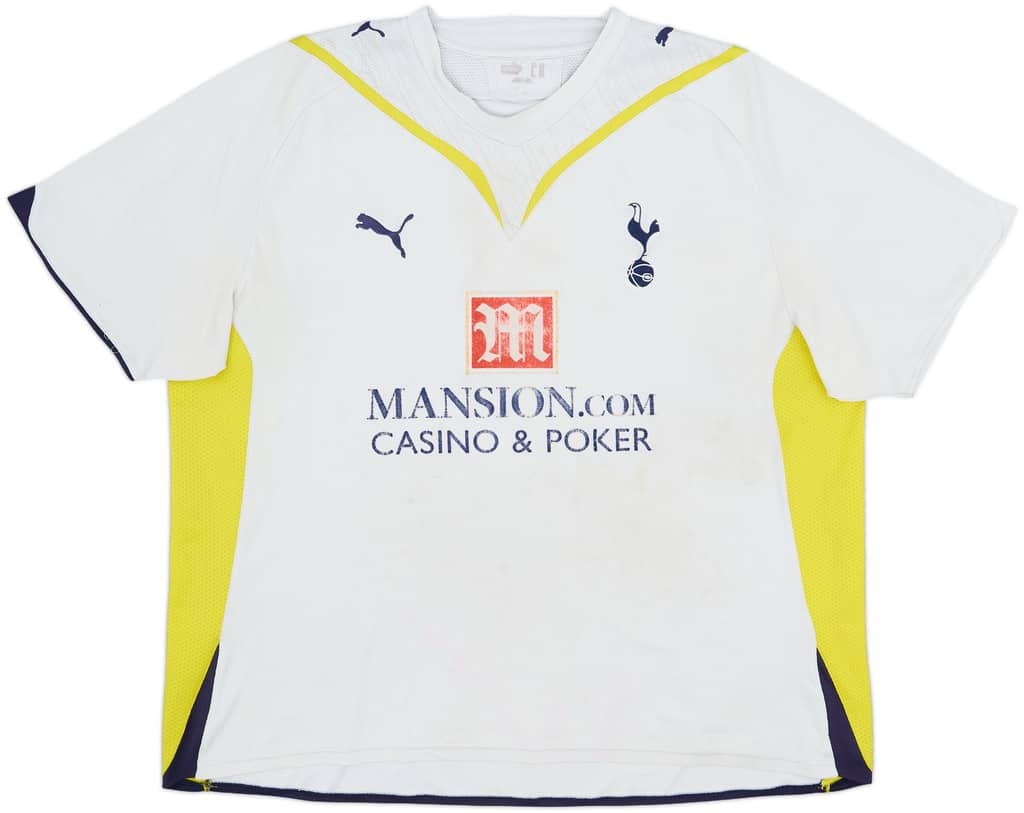 2009-10 Tottenham Home Shirt - 3/10 - (XXL)