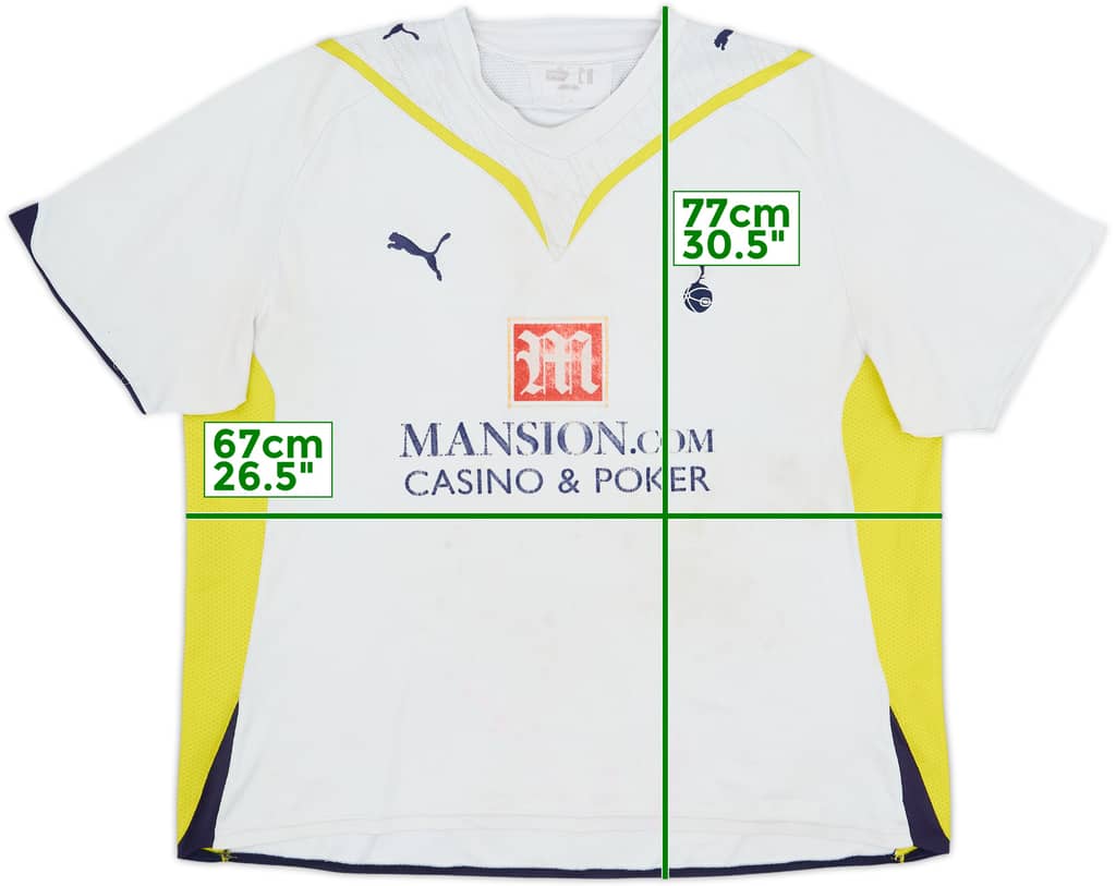 2009-10 Tottenham Home Shirt - 3/10 - (XXL)