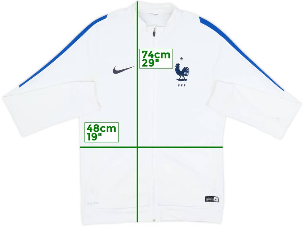2016-17 France Nike Track Jacket - 5/10 - (M)