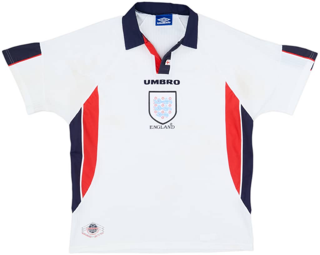 1997-99 England Home Shirt - 4/10 - (L)