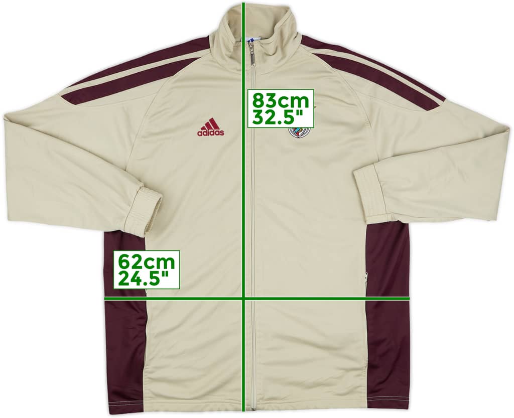 2001-02 Benfica adidas Track Jacket - 9/10 - (XL)