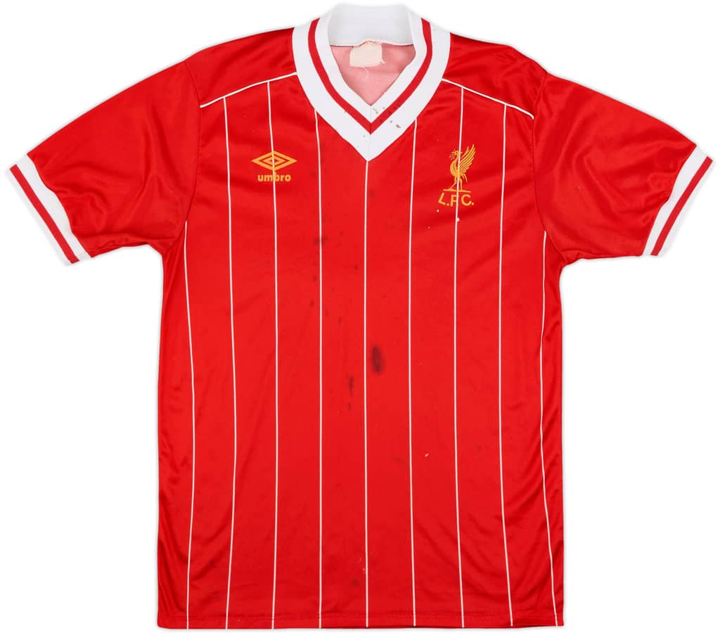 1982-85 Liverpool Home Shirt - 4/10 - (S)