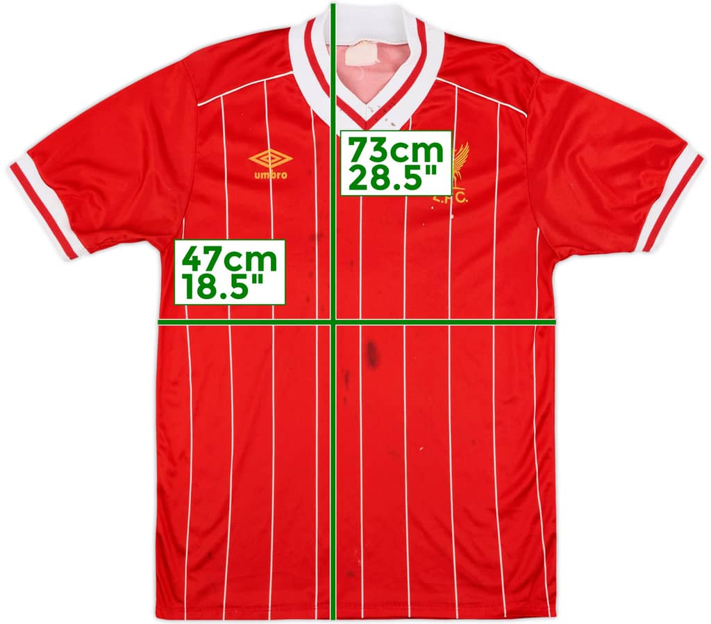 1982-85 Liverpool Home Shirt - 4/10 - (S)