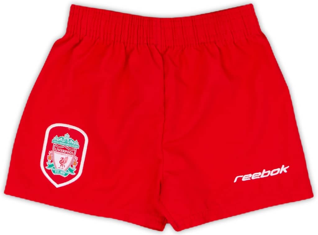 2002-04 Liverpool Home Shorts - 10/10 - (6-9 Months)