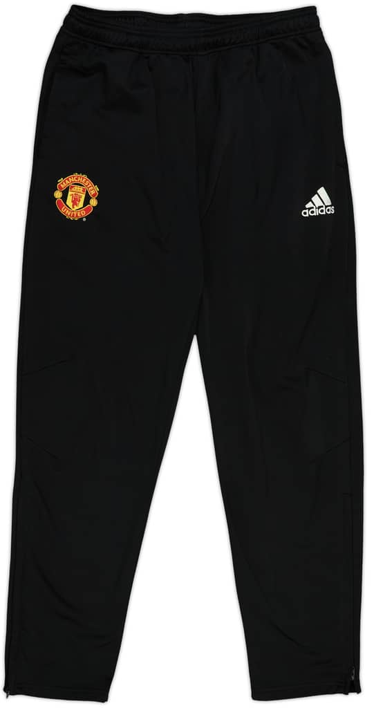 2017-18 Manchester United adidas Track Pants/Bottoms - 10/10 - (L)