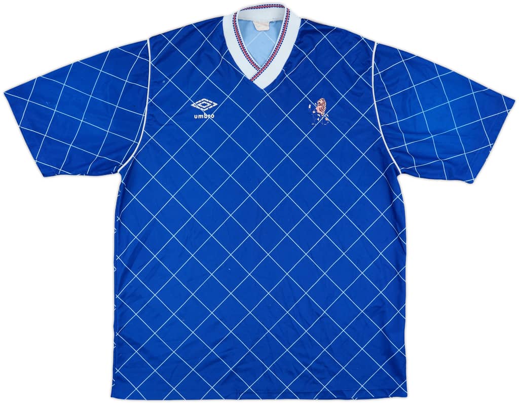 1987-89 Chelsea Home Shirt - 4/10 - (L)