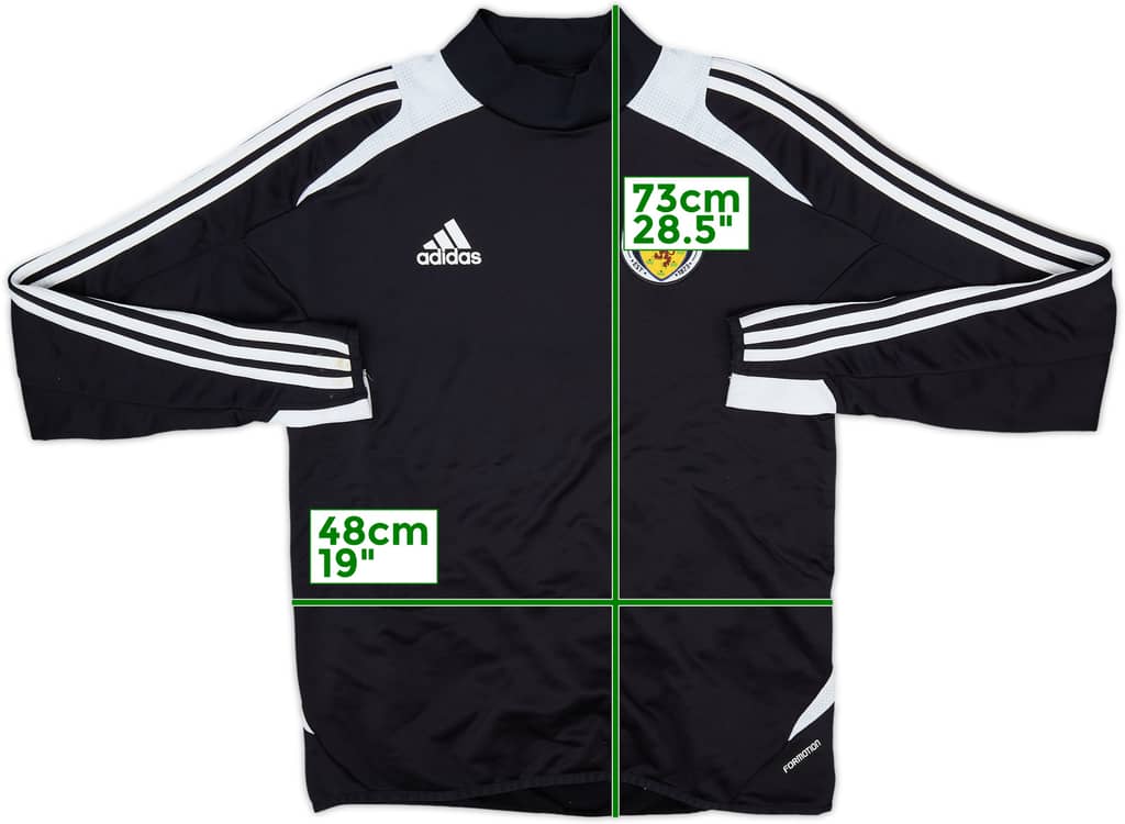 2011-12 Scotland adidas Formotion Sweat Top - 9/10 - (M)