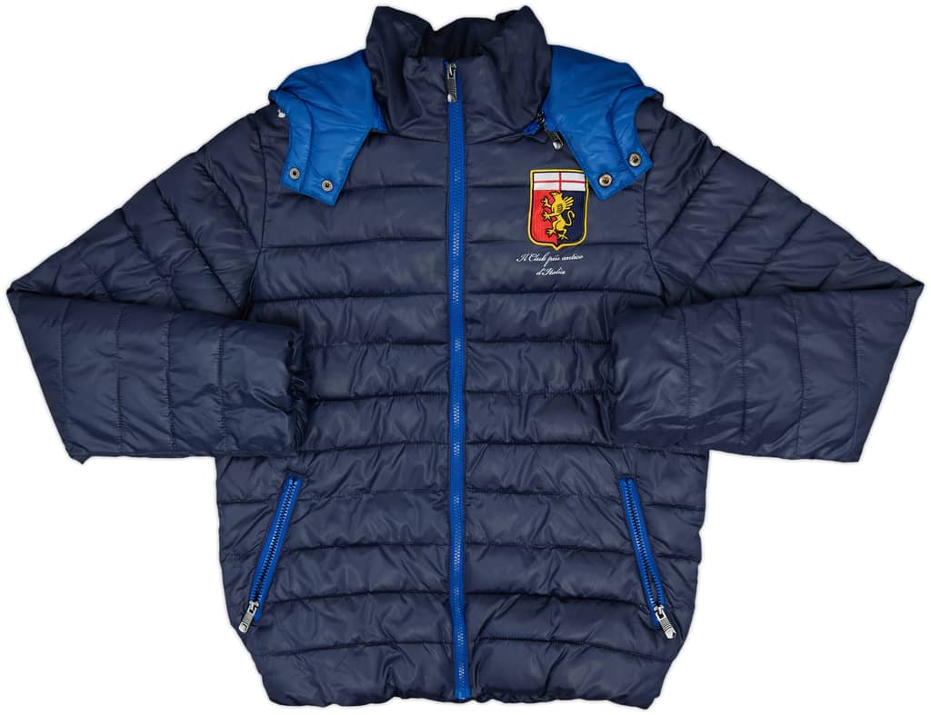 2012-13 Genoa Lotto Padded Bench Coat - 9/10 - (M)