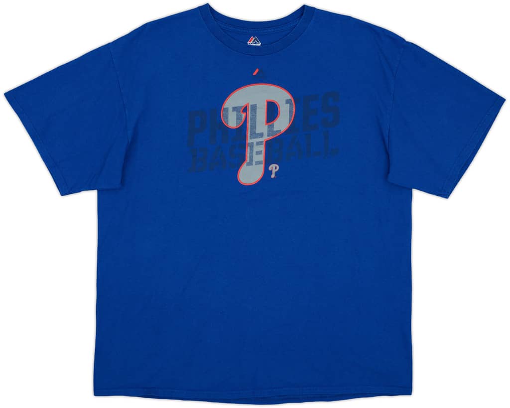 2012 Philadelphia Phillies Majestic Tee - 8/10 - (XL)