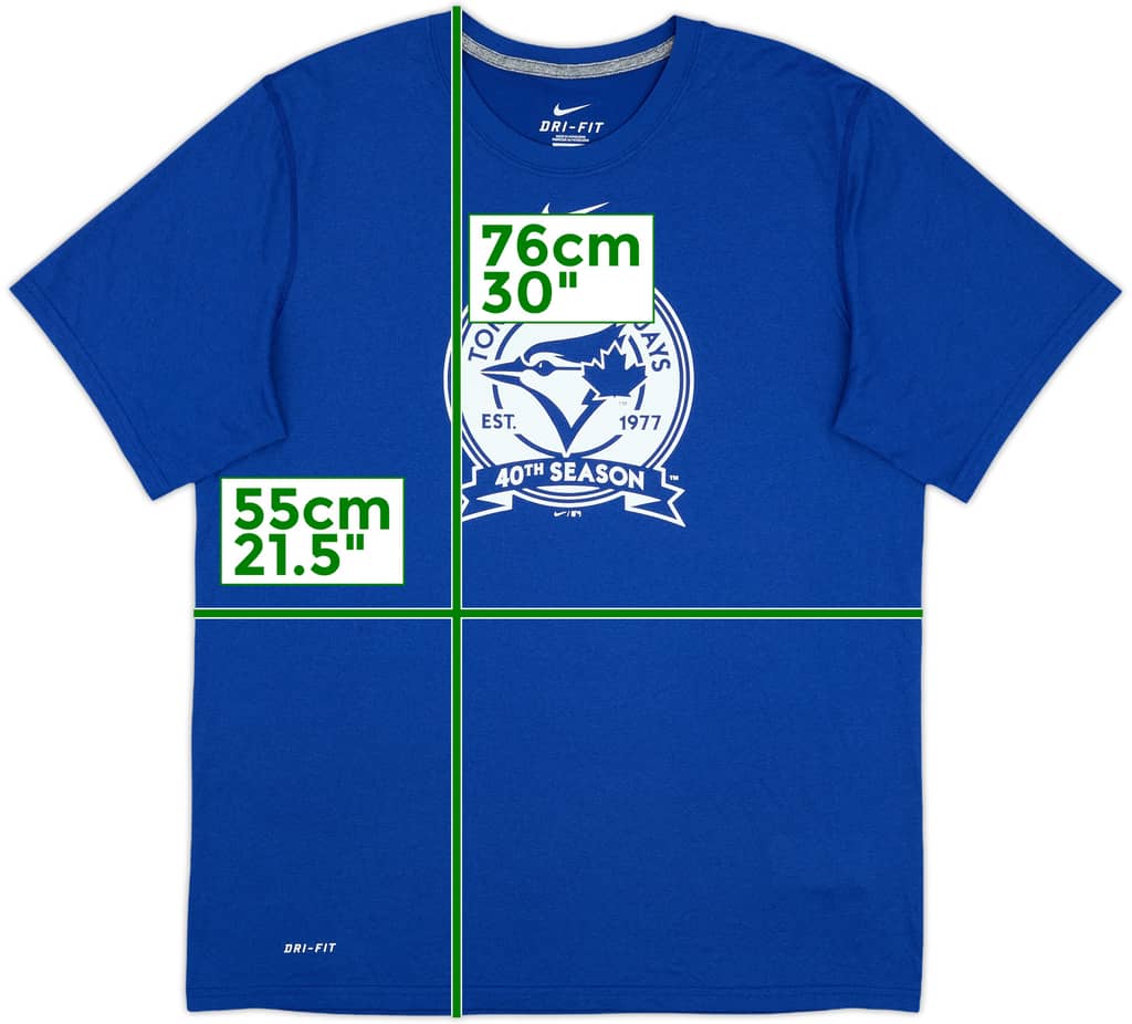 2016 Toronto Blue Jays Nike Tee - 9/10 - (L)
