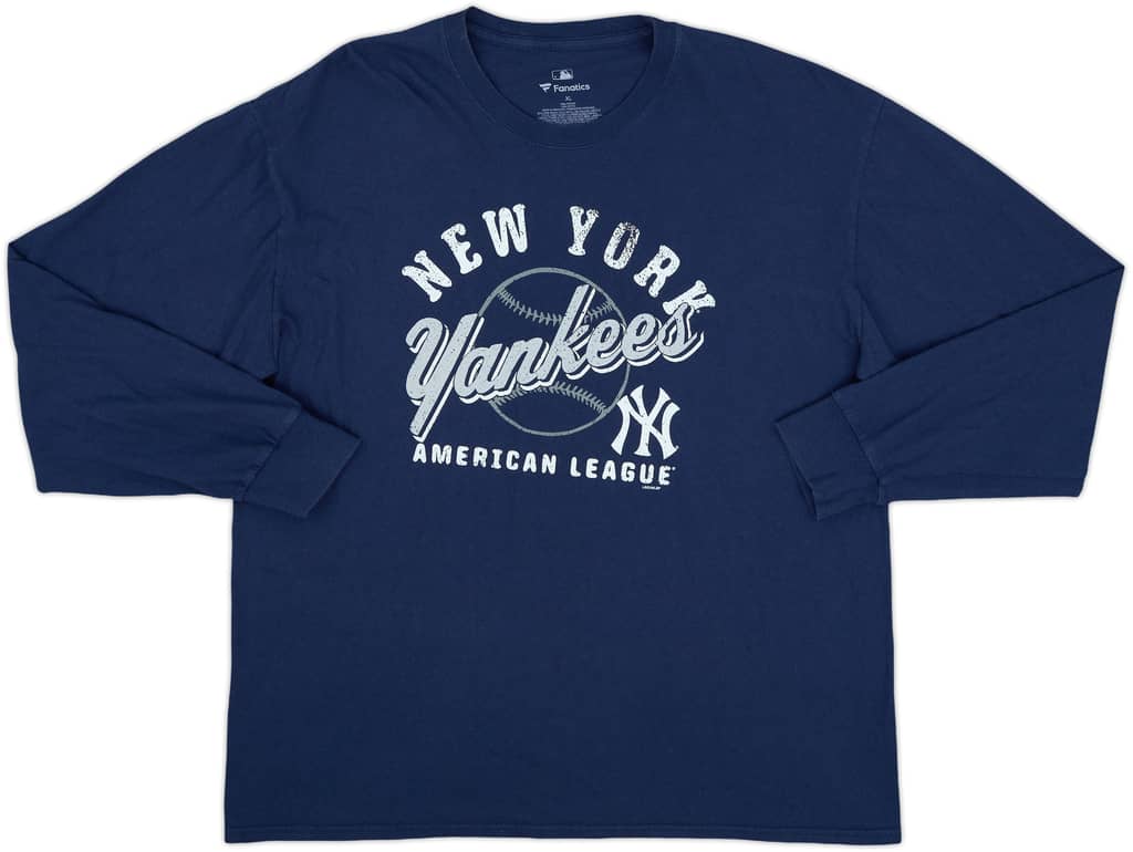 2017 New York Yankees Fanatics Graphic L/S Tee - 7/10 - (XL)