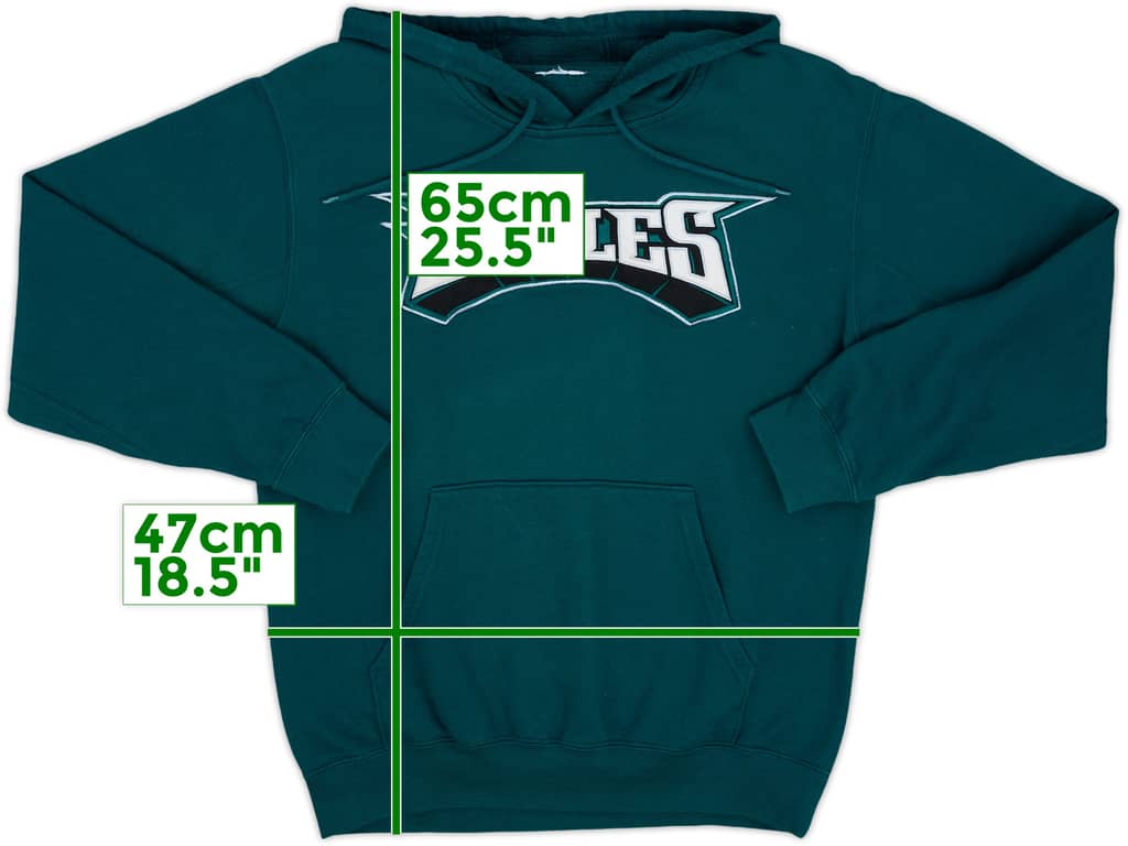 2000s Philadelphia Eagles NFL Hooded Sweat Top - 7/10 - (XL.Boys)