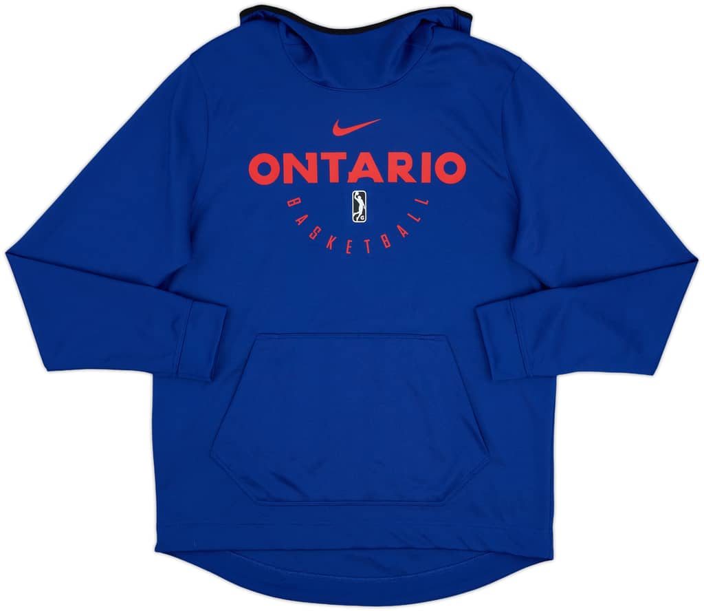 2018-19 Agua Caliente Clippers of Ontario Nike Hooded Sweat Top - 9/10 - (L)