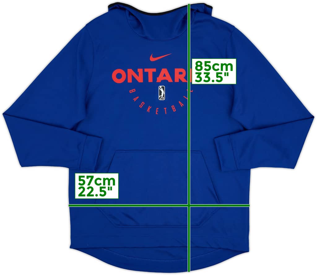 2018-19 Agua Caliente Clippers of Ontario Nike Hooded Sweat Top - 9/10 - (L)