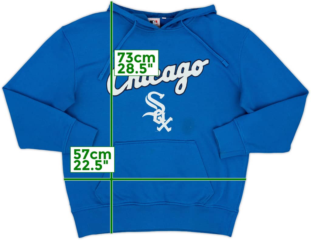 2000s Chicago White Sox Majestic Hooded Sweat Top - 6/10 - (L)